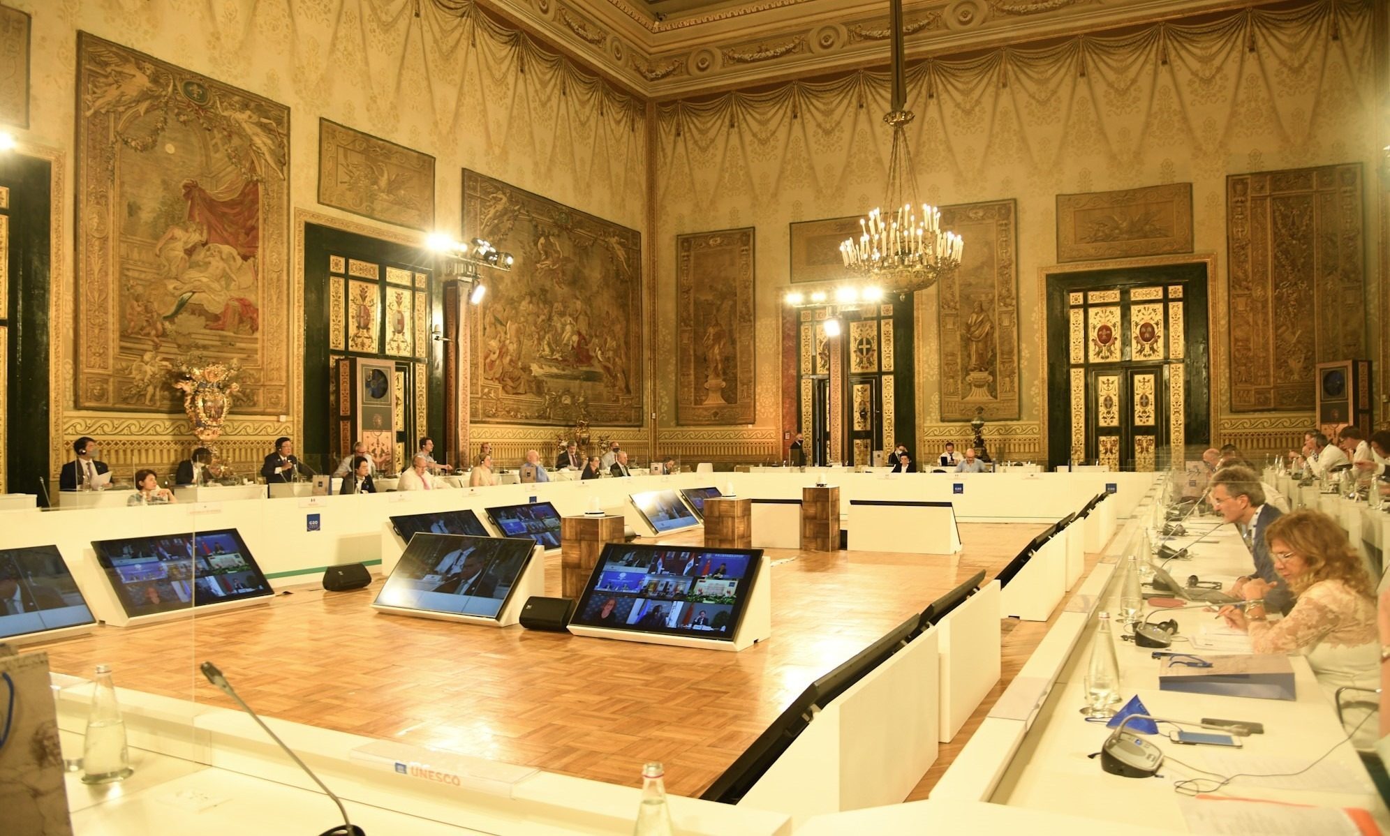 The G20 Climate and Energy Ministerial meeting adopts a joint communiqué
