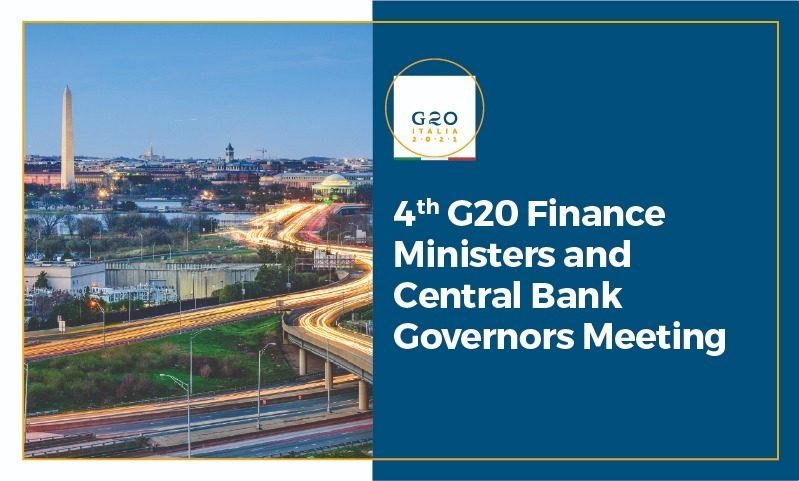 4th G20 Finance Ministers and Central Bank Governors Washington Meeting on 13 October 2021